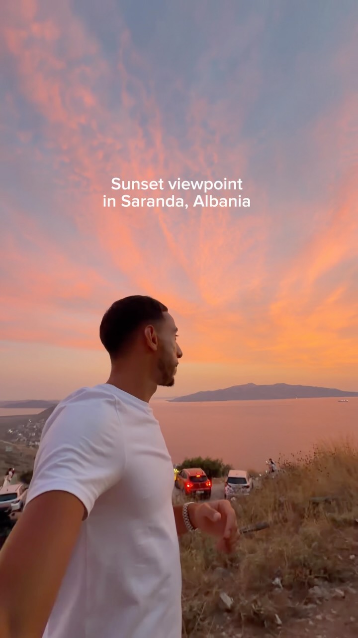 Saranda Castle: A Beautiful Sunset Viewpoint
