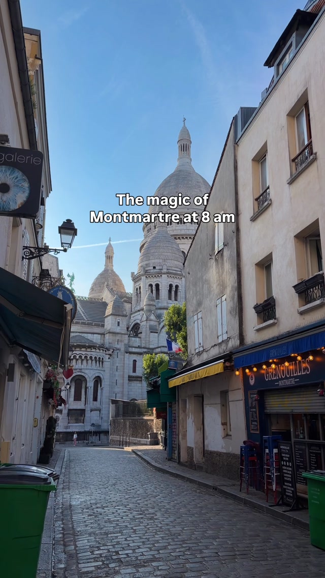 Montmartre's Early Morning Charm and Landmarks