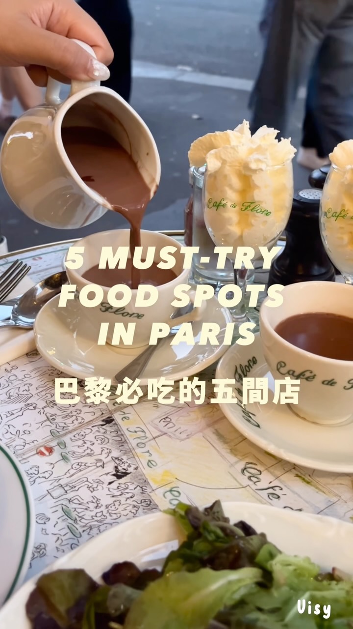 Paris's Five Iconic Cafés and Pastry Shops