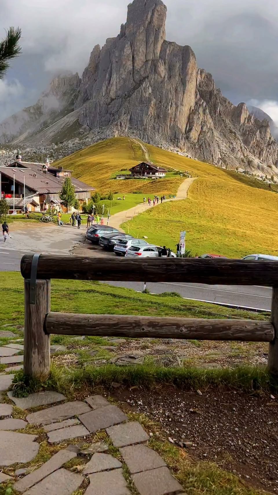 Dolomites' Giau Pass Exploration