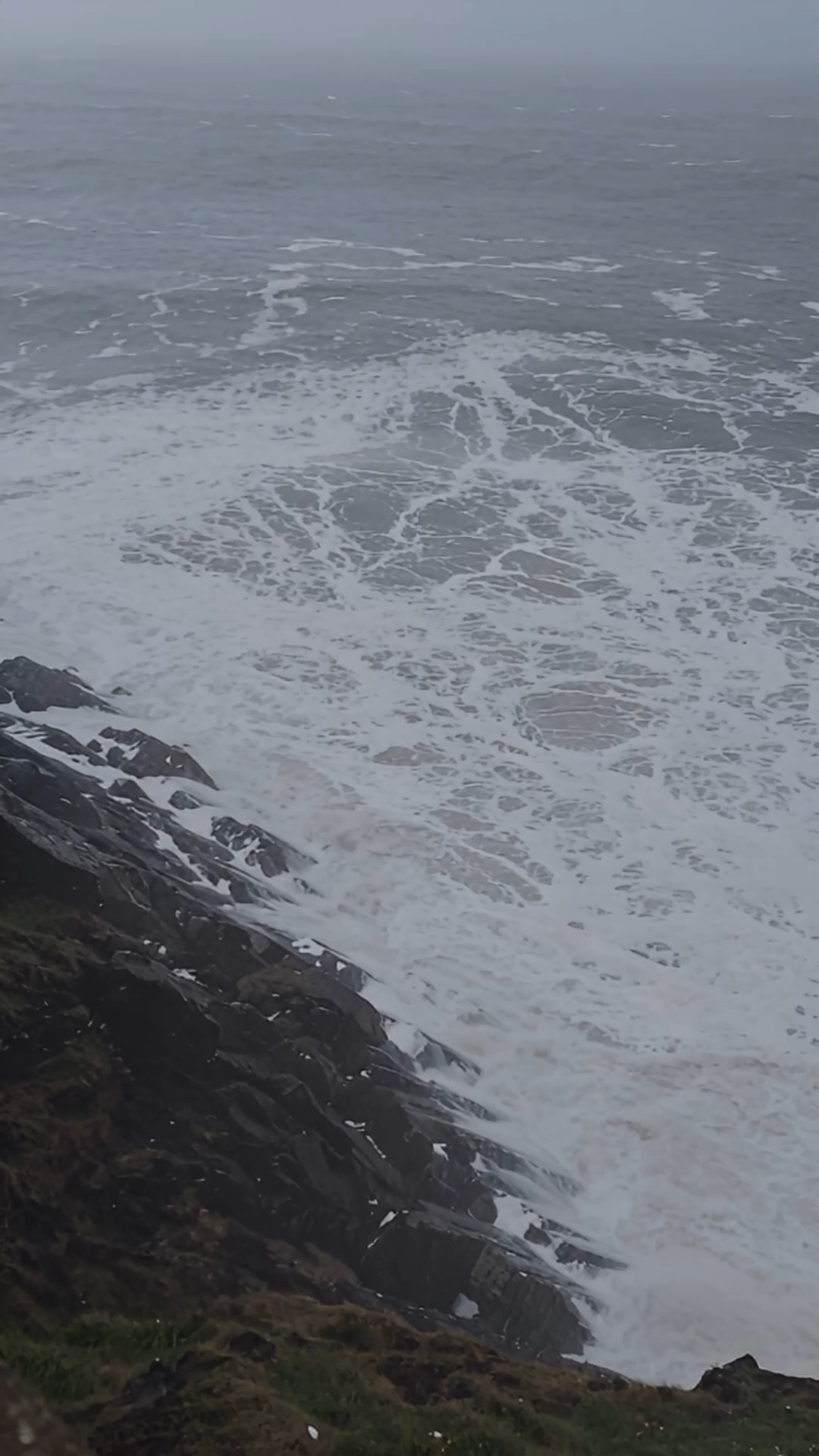 Nazaré Lighthouse Warns Off Rocks