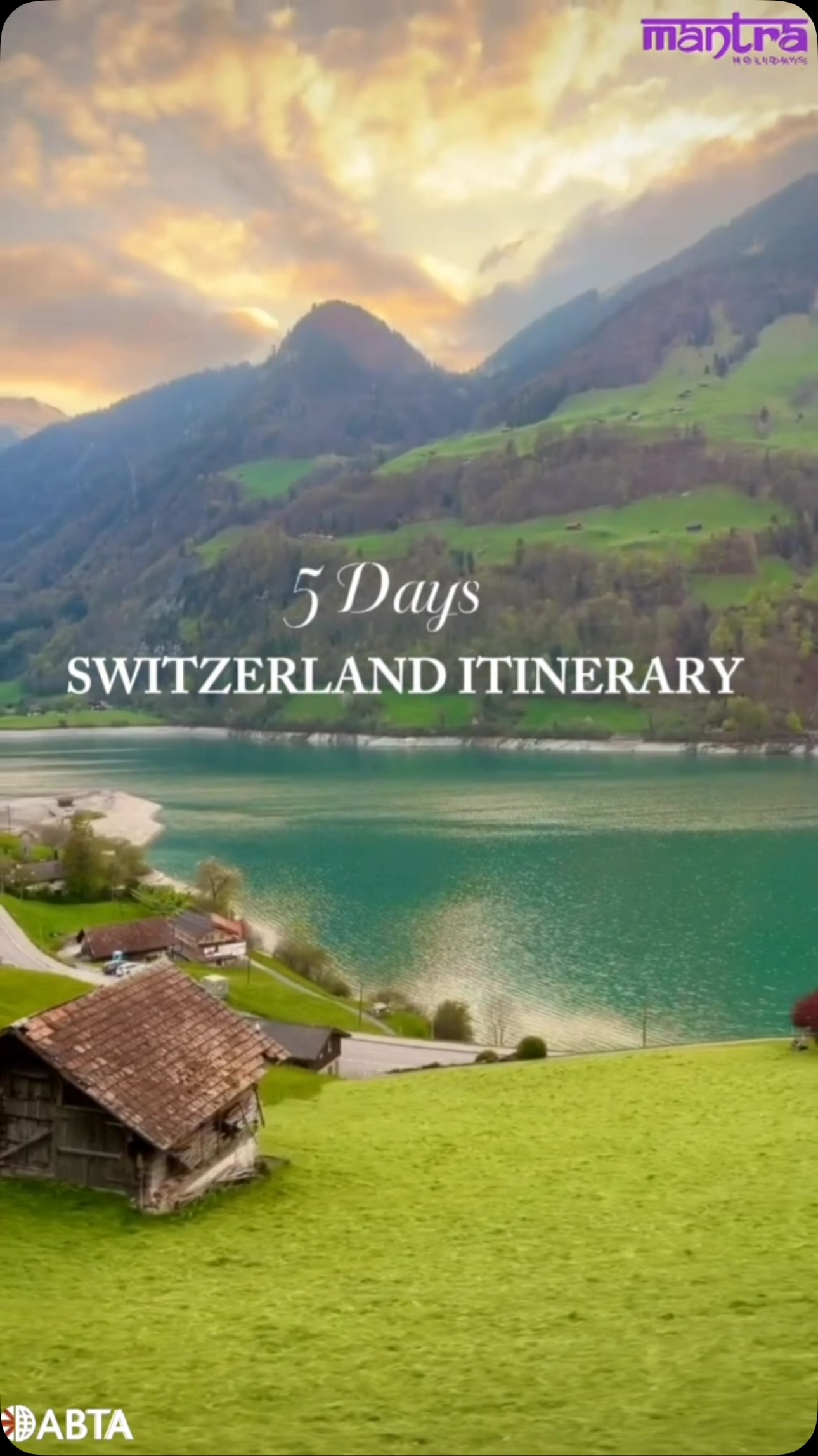 Swiss Alps Adventure: Waterfalls, Cities, and Glaciers