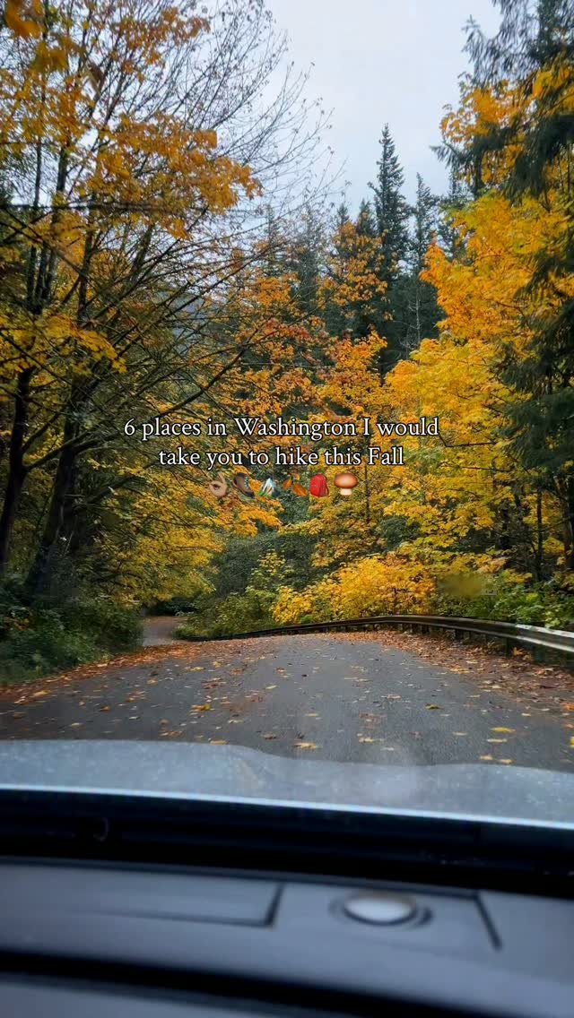 Washington's Top Six Fall Hiking Destinations