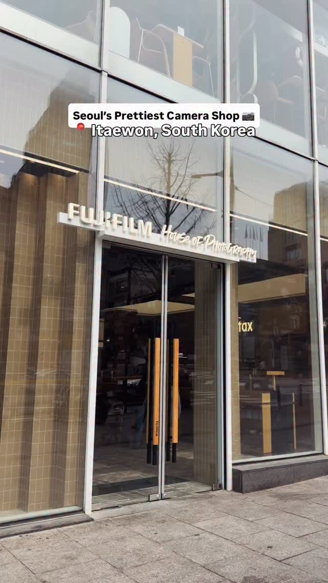 Seoul's Prettiest Camera Shop: Fujifilm House of Photography