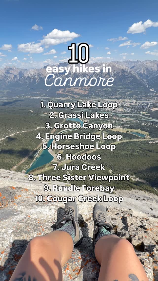 Easy Hikes With Beautiful Views in Canmore