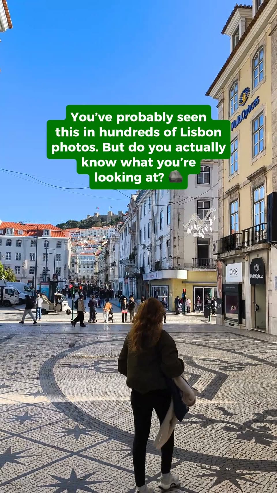 Lisbon's Traditional Pavement Artistry
