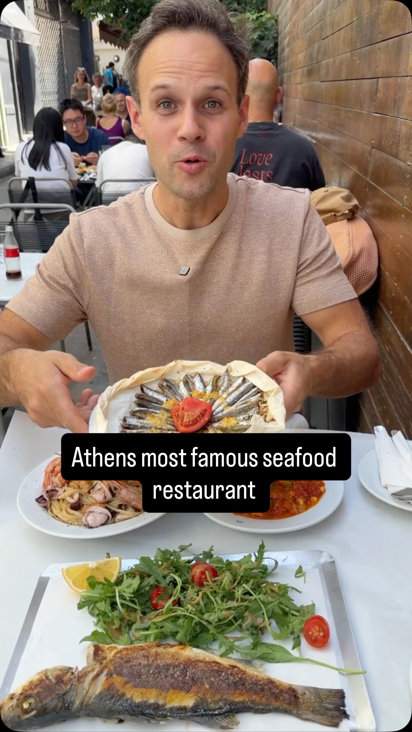 Viral Seafood Restaurant Near Monastiraki