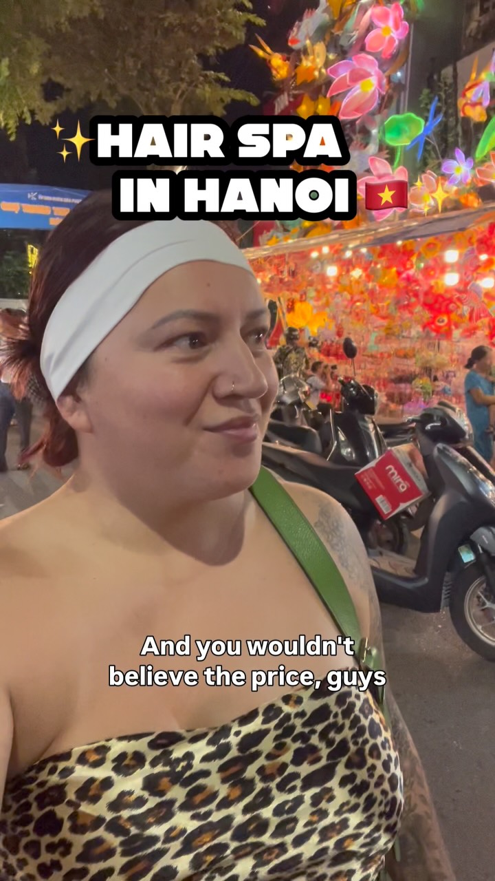Hanoi Spa Offers Detox Herbal Hair Wash and Massage