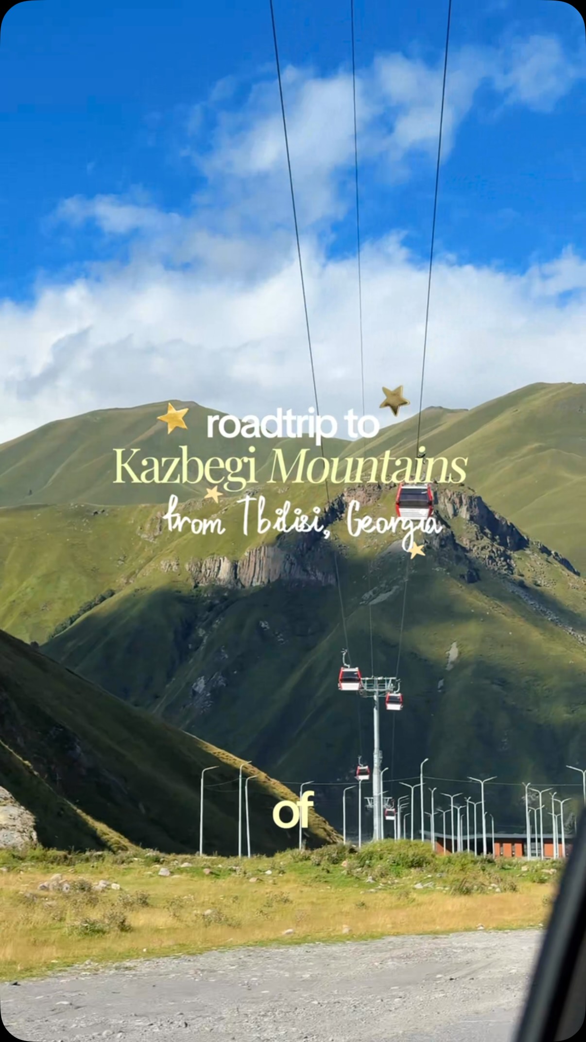 Road Trip to Kazbegi Mountains from Tbilisi