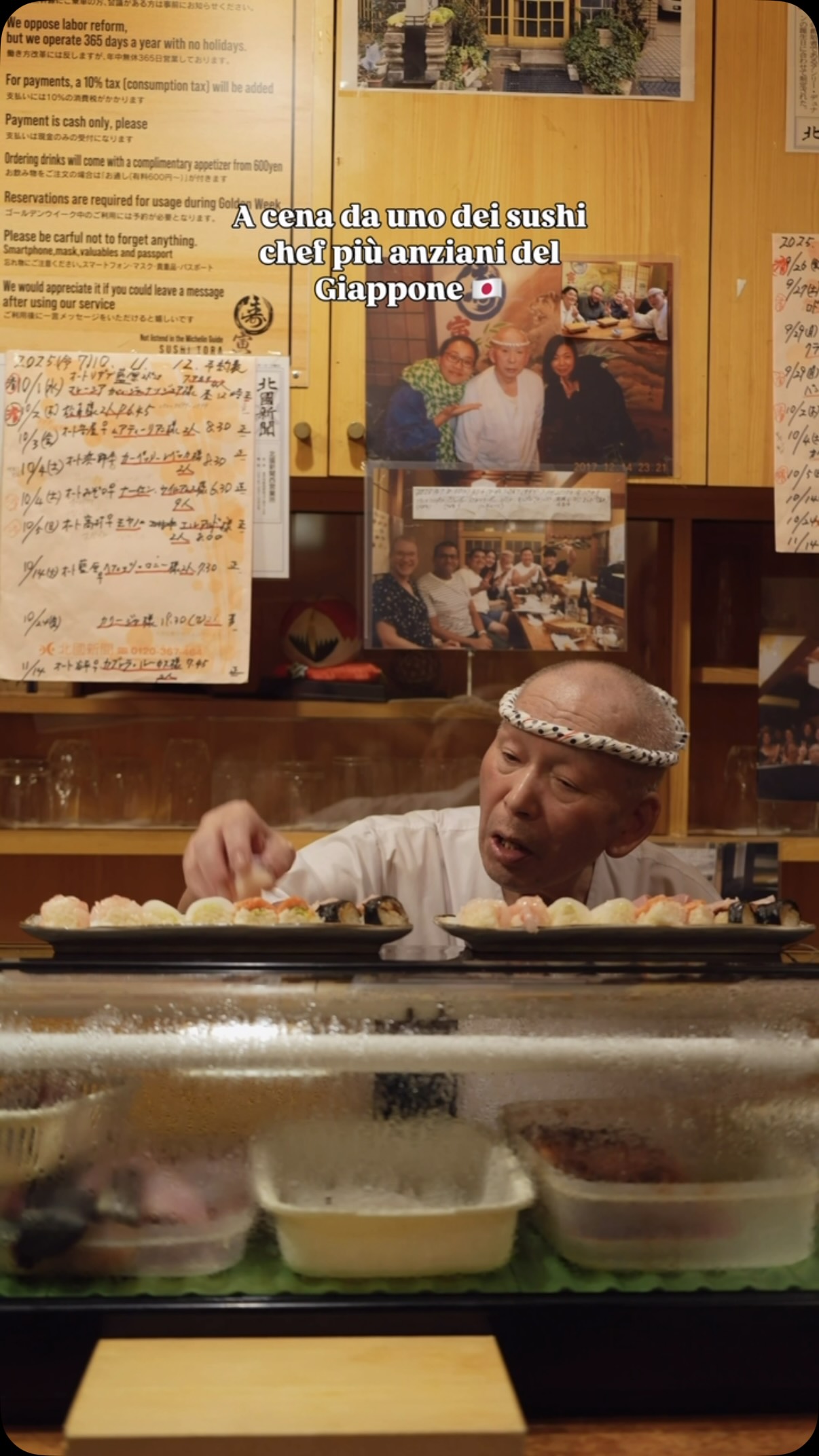 A Dedicated Japanese Sushi Chef's Unique Dining Experience