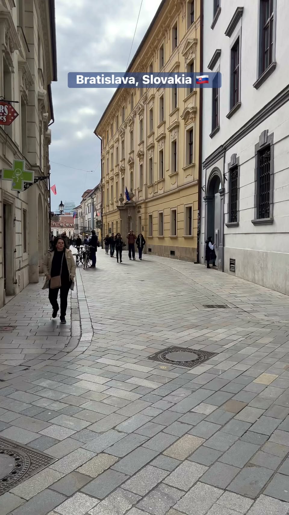 Slovakia's Old Town Streets and Hotels