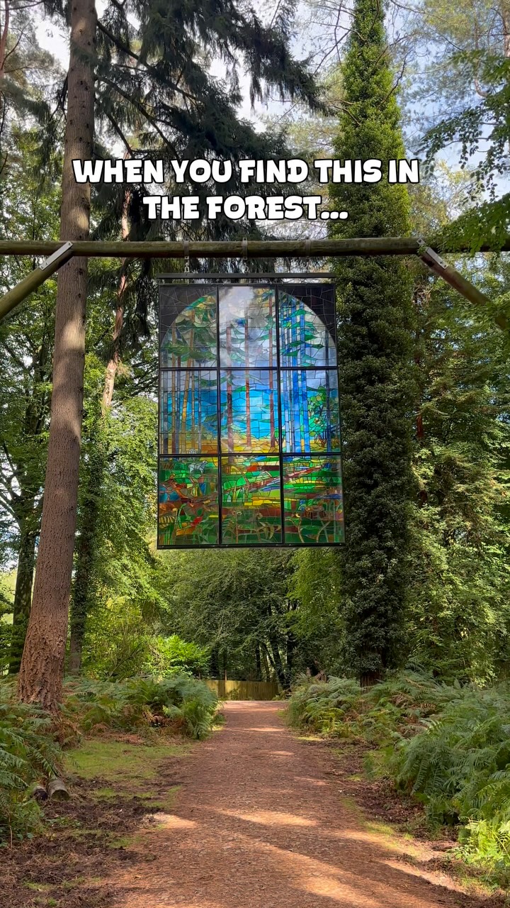 Artistic Sculptures Scattered Through Forest of Dean