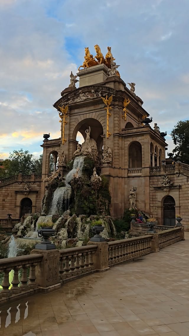 Barcelona's Ciutadella Park Water Features