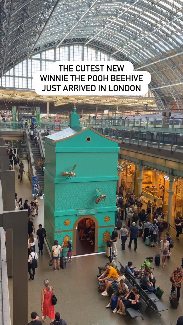 Winnie the Pooh Beehive Installation Celebrates 100 Years