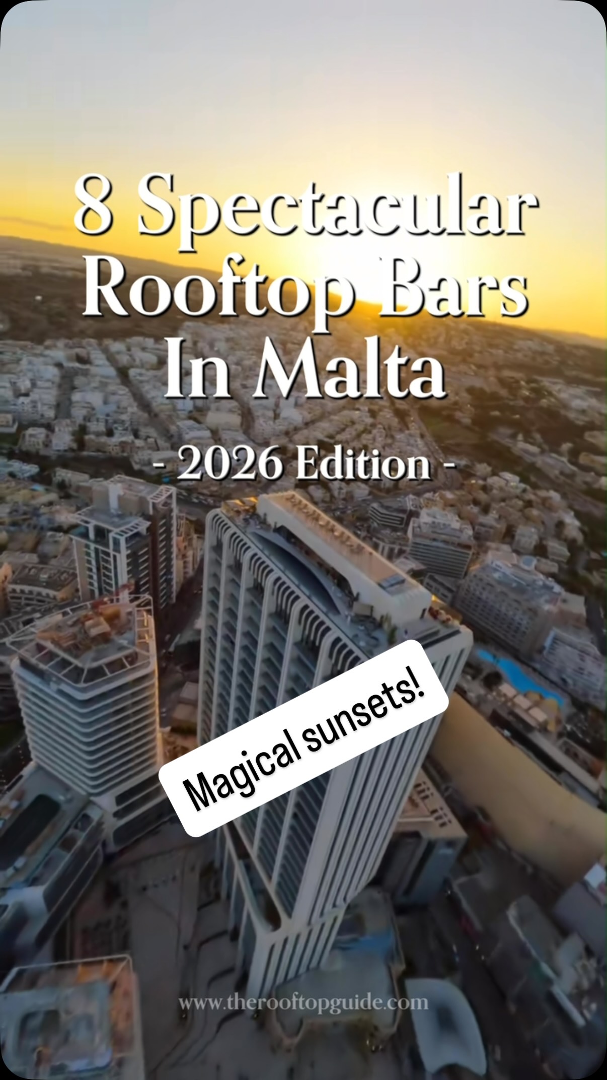 Malta's Top Rooftop Bars For Sunset And Views