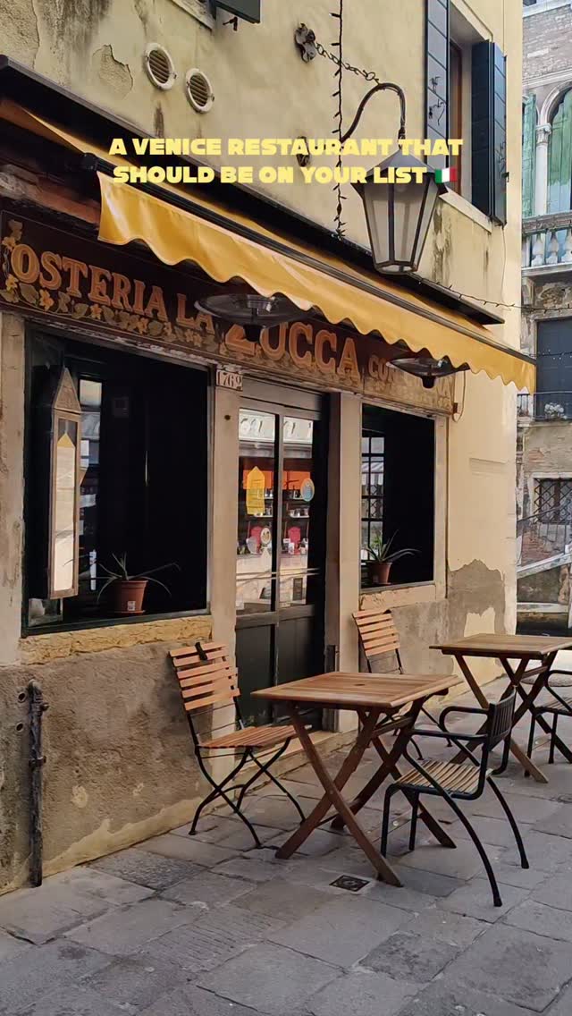 Venice's Vegetarian Gem And Historic Church
