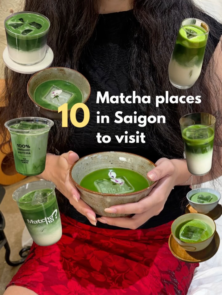 Top 10 Matcha Cafes in Saigon