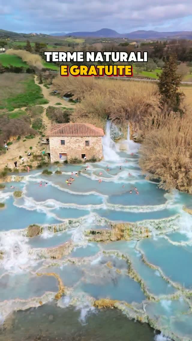 Tuscan Natural Thermal Baths Offer Free Relaxation