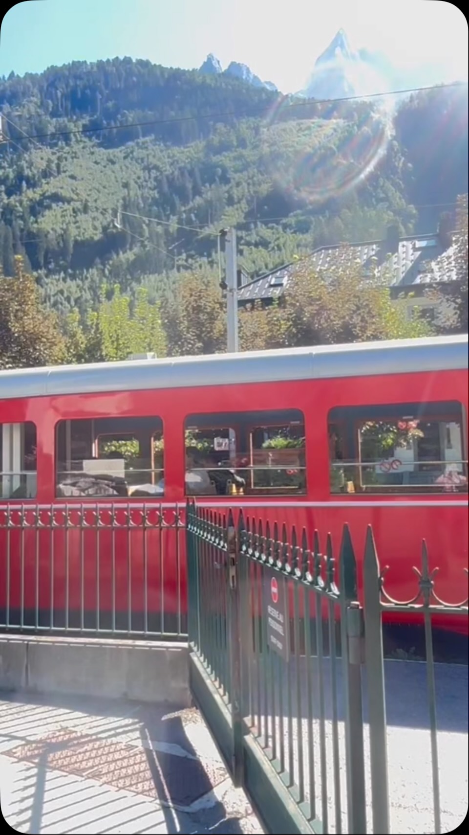 Mont Blanc and Mont-Blanc Express