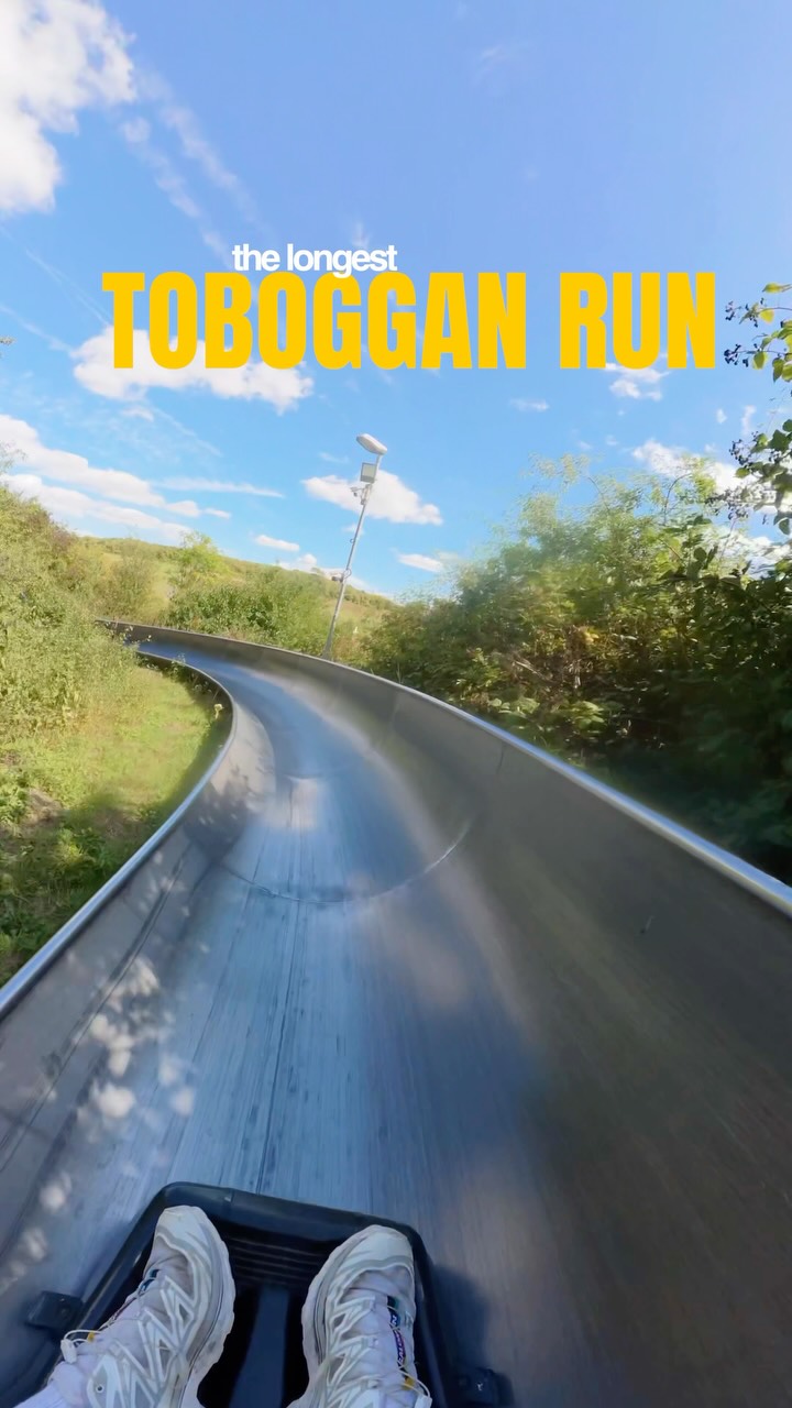 Chatham Snowsports Centre Offers UK's Longest Toboggan Run