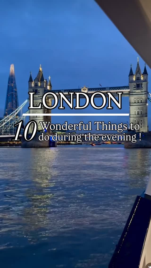 London Evening Landmarks And Experiences