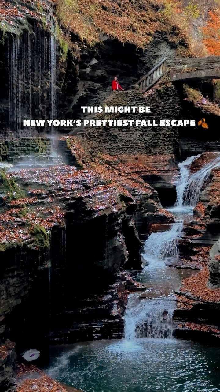 Watkins Glen Gorge Features 19 Waterfalls