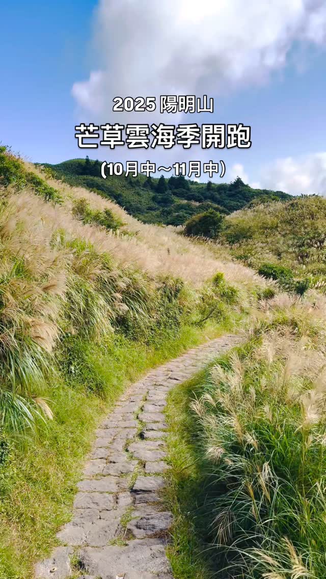 Yangmingshan National Park's Grass and Sea of Clouds
