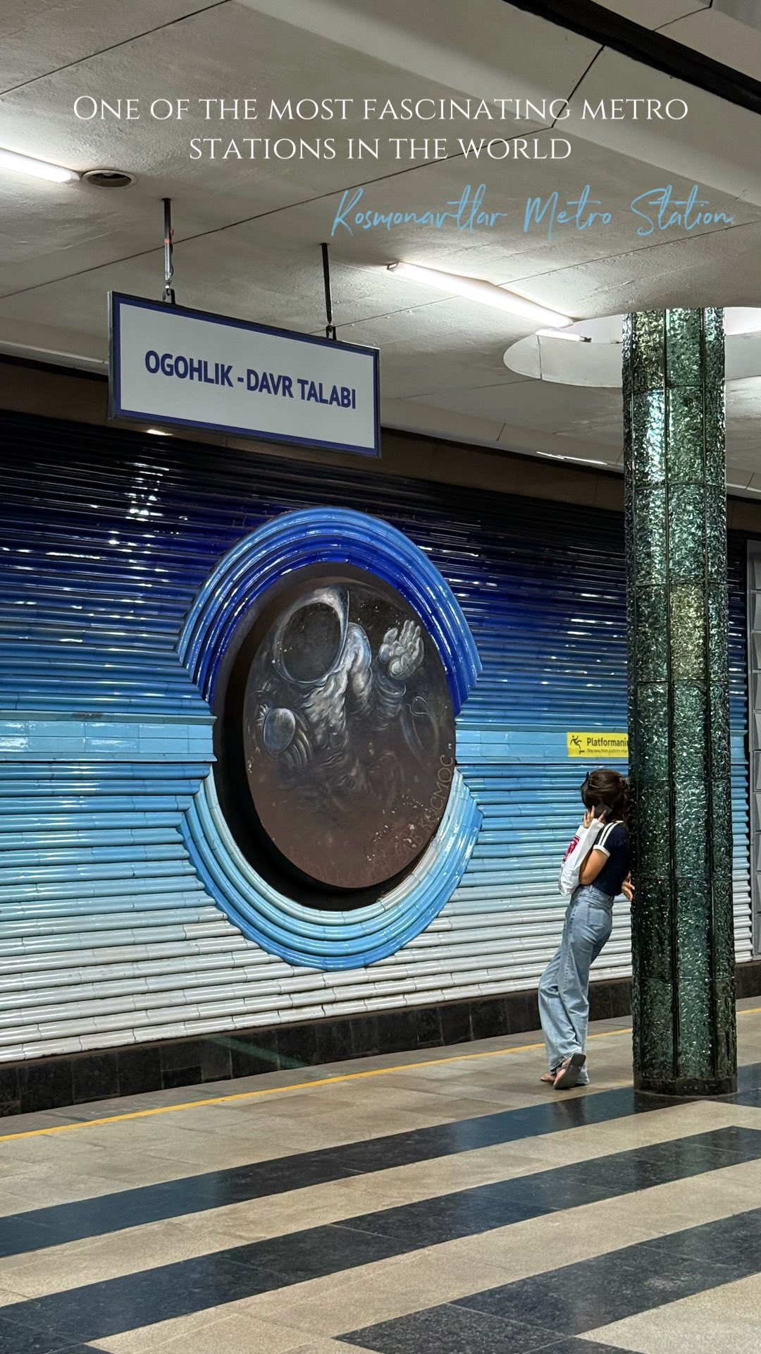 Tashkent's Underrated Kosmonavtlar Metro Station