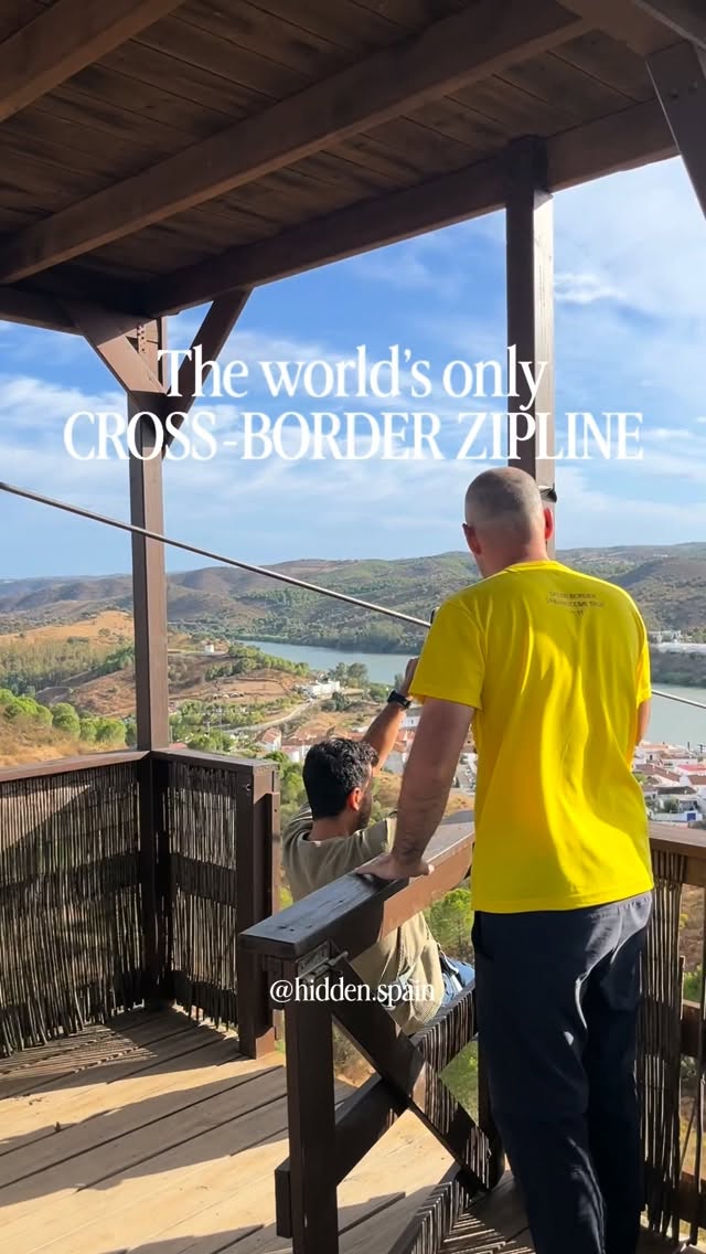 Cross-Border Zipline Experience From Spain to Portugal