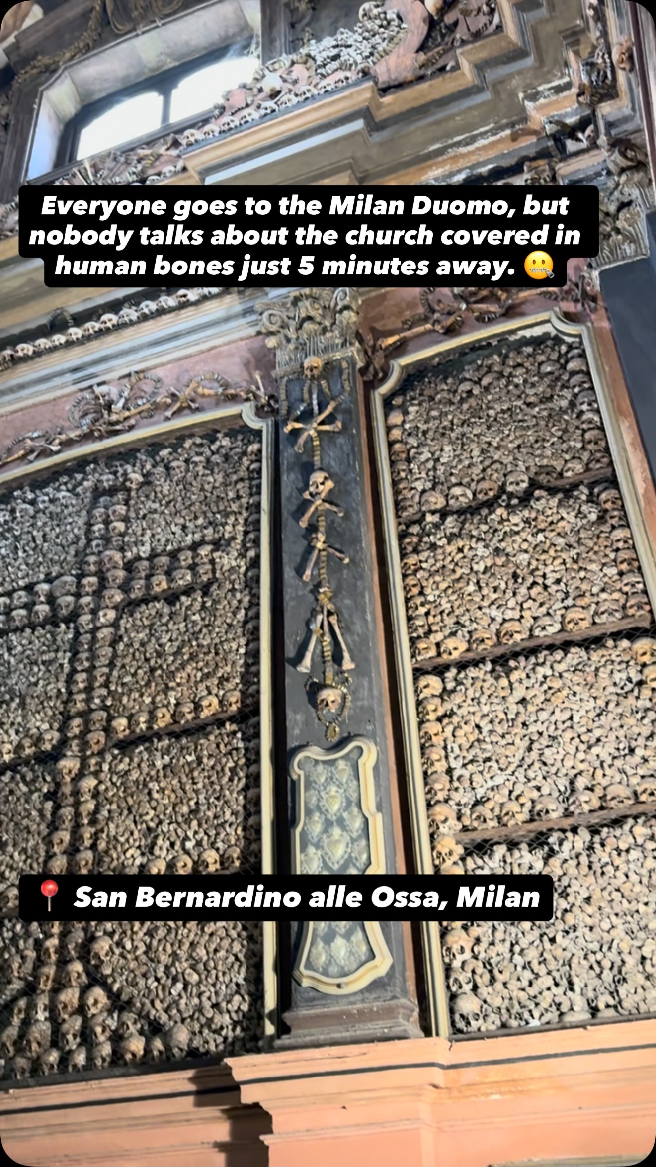 Milan's Unique Ossuary And Cathedral