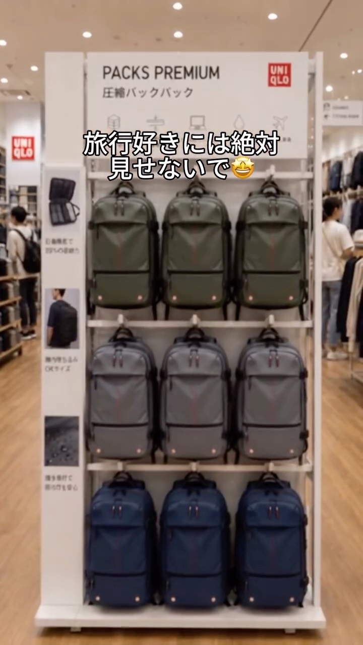 Uniqlo Travel Bag Pack And Features