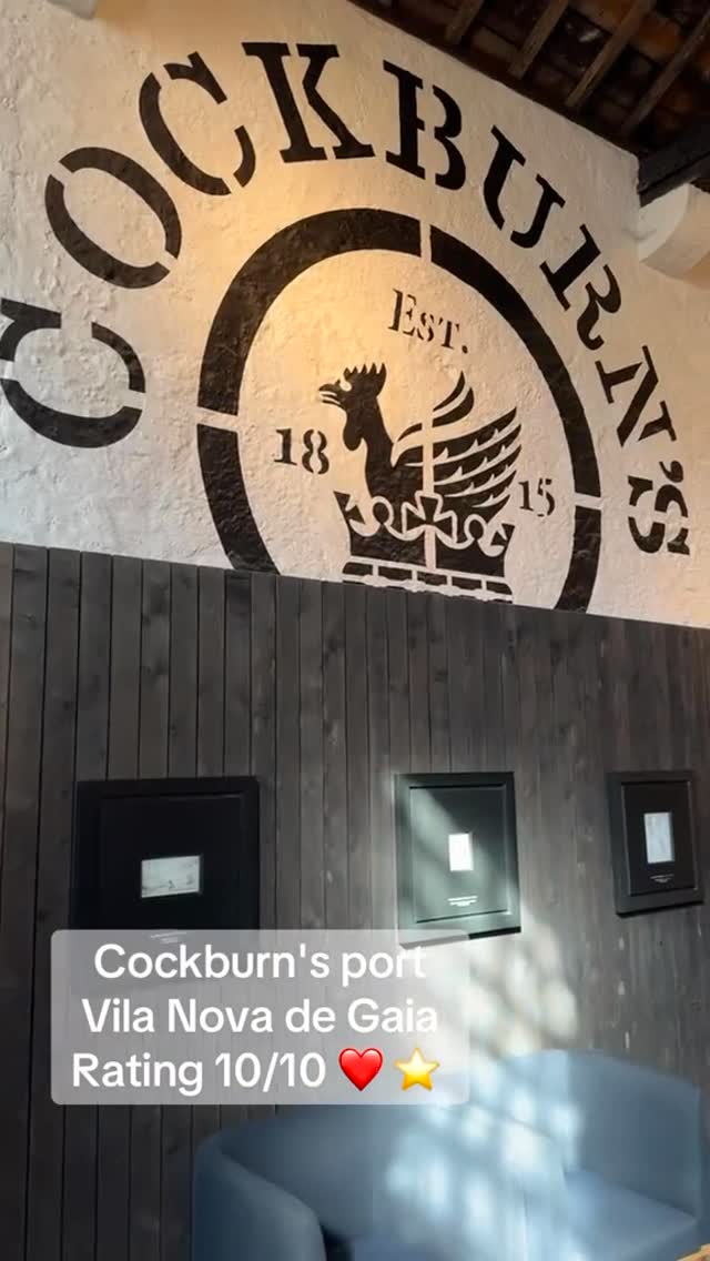 Cockburn's Port Tour and Tasting