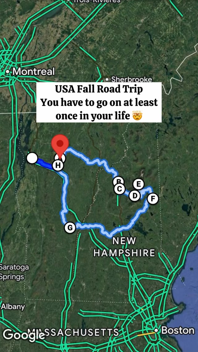 Vermont And New Hampshire Fall Foliage Road Trip