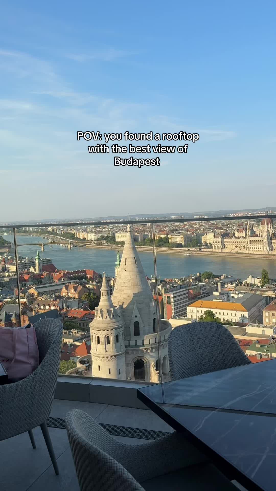 Scenic Views From Budapest Towers