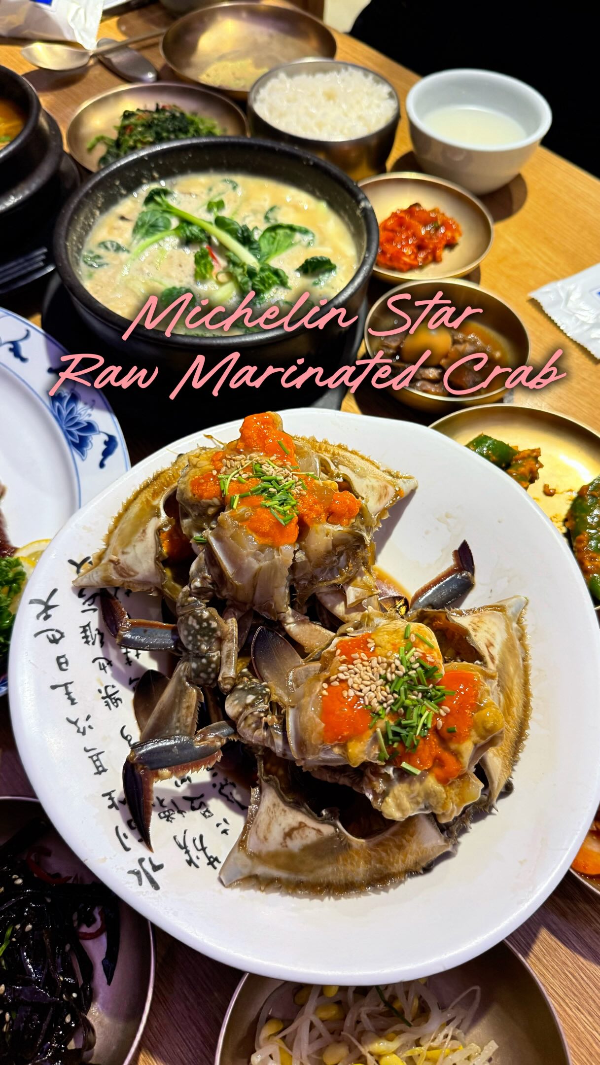 Michelin-Starred Marinated Crab in Bukchon Hanok Village