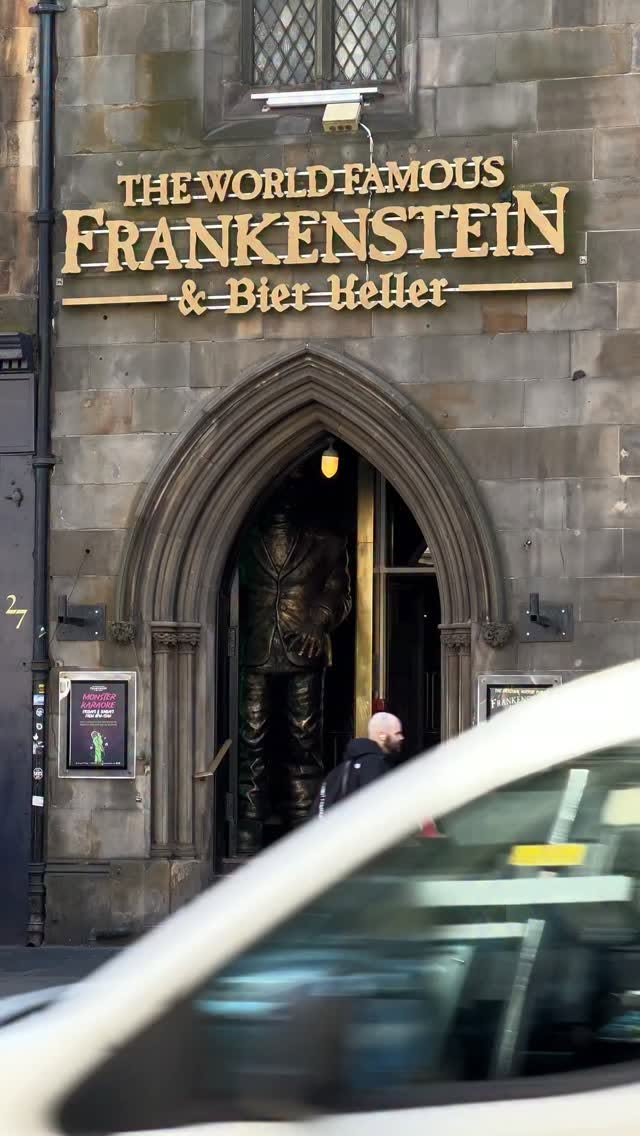 Frankenstein Pub Invites Guests to Edinburgh