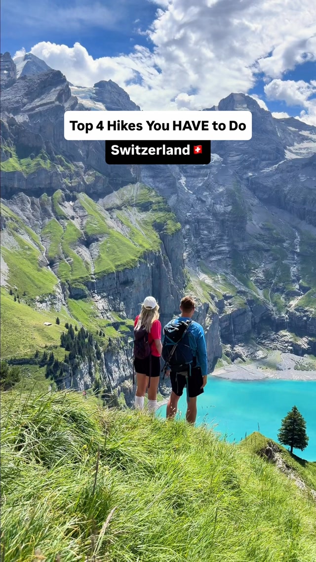 Swiss Alps Hikes With Turquoise Lakes