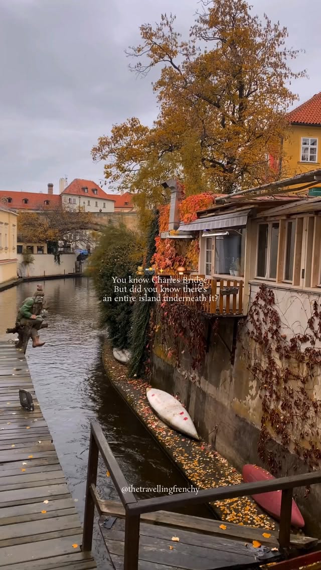 Prague's Kampa Island and Canals