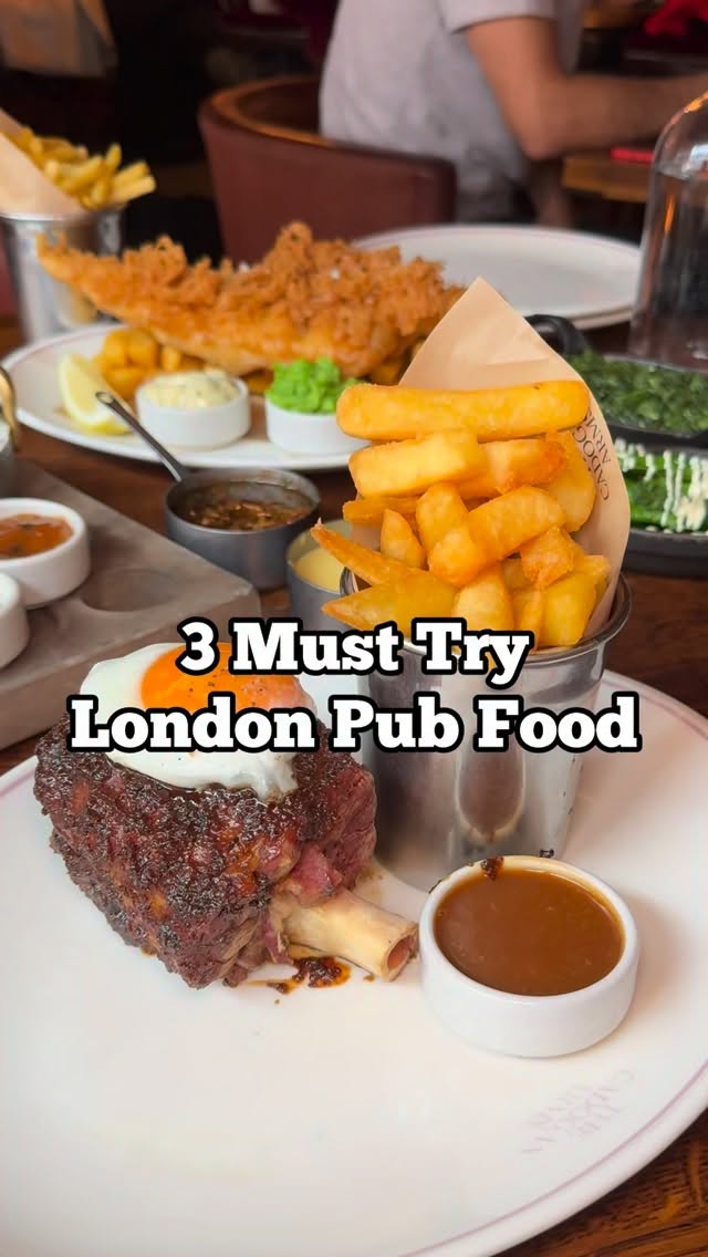 London Pubs Serving Classic British Fare