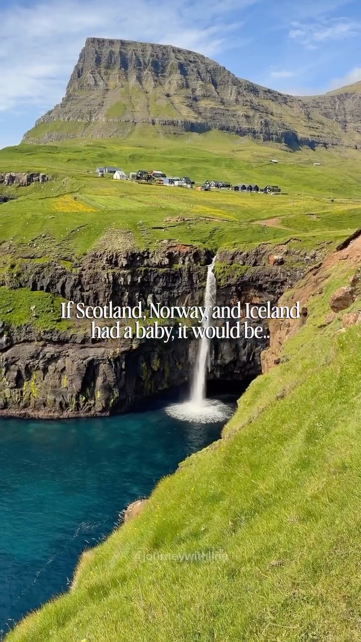Faroe Islands' Dramatic Landscapes and Waterfalls