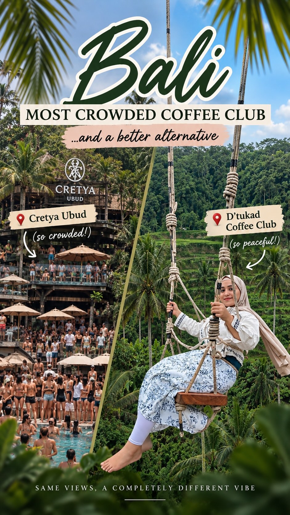 Bali Rice Terrace Coffee Club With Pool