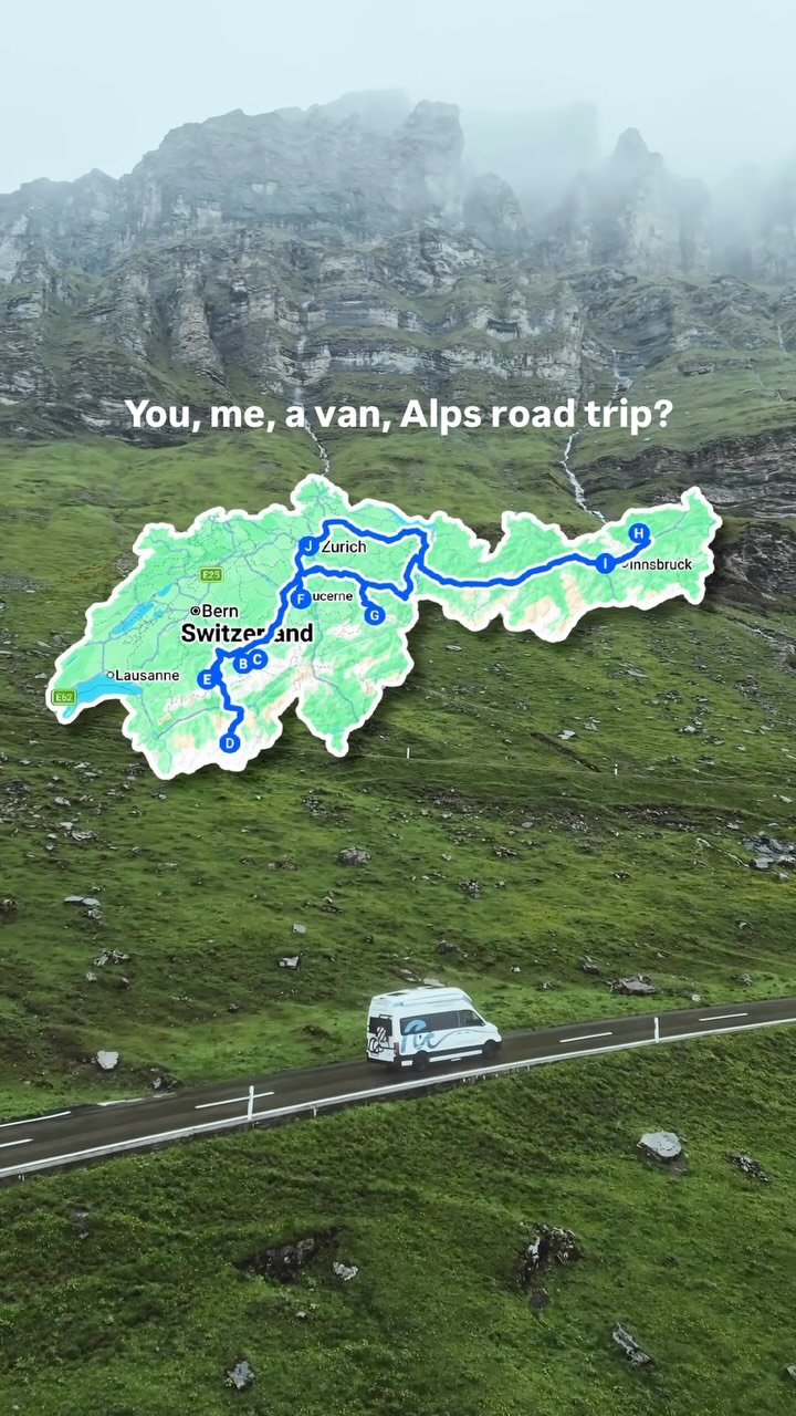 Alpine Road Trip Through Switzerland And Austria