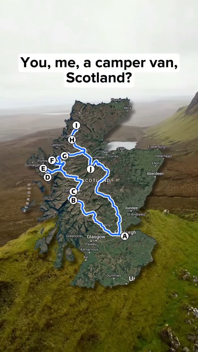 Scenic Scottish Road Trip: Castles, Lochs, and Mountains
