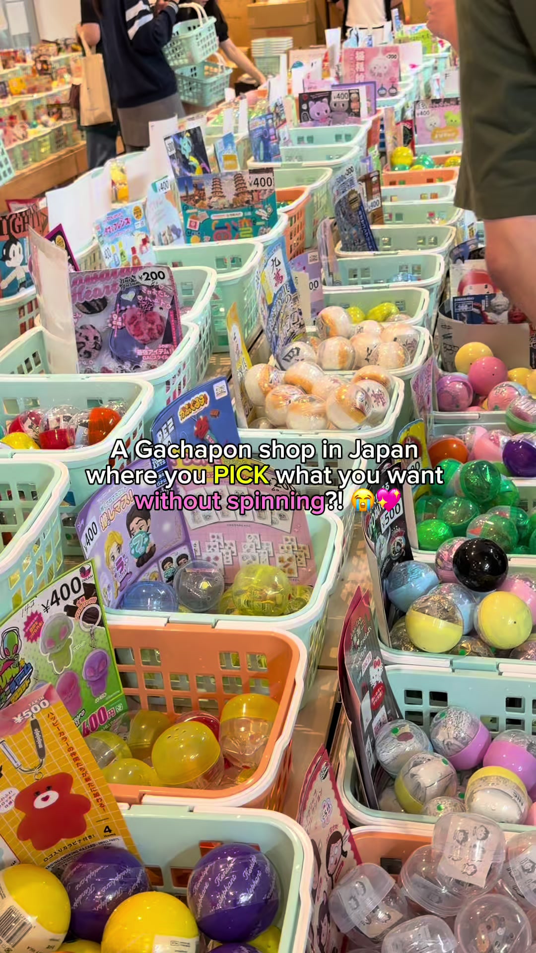 Gachapon Shop Offers Pick-Your-Own Novelty Toys
