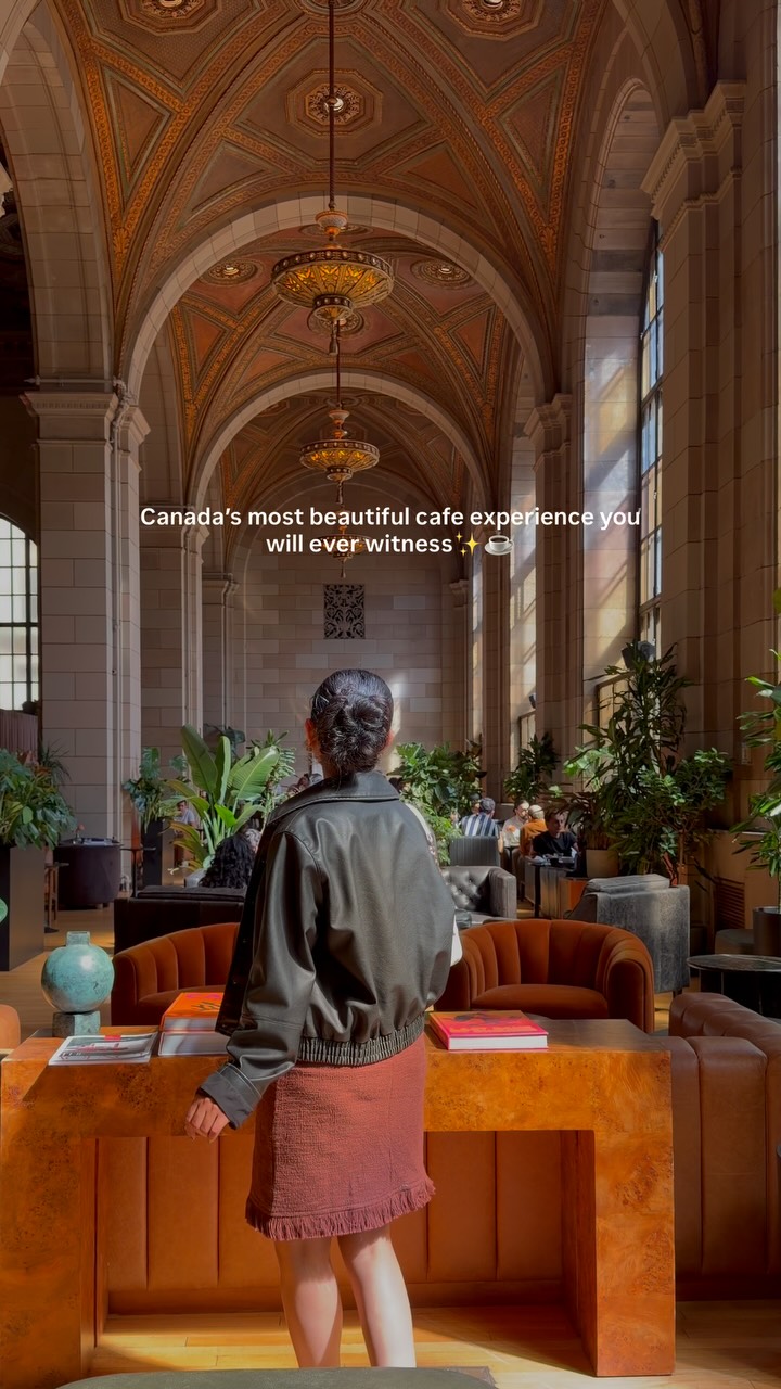 Montreal's Beautiful Historic Cafe