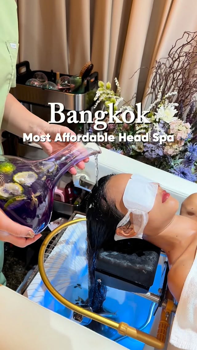 Bangkok Head Spa Combines Massage and Herbal Treatments