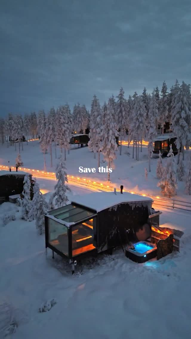 Arctic Resort And Airport In Finnish Lapland