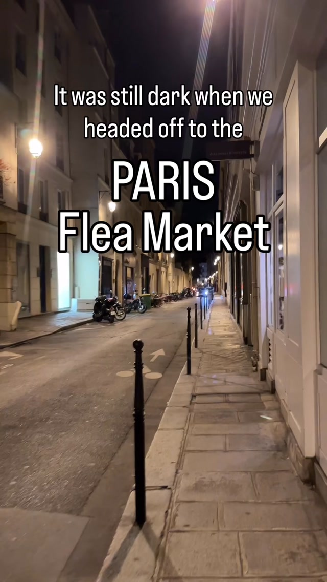Paris Flea Markets and Bakery Visit