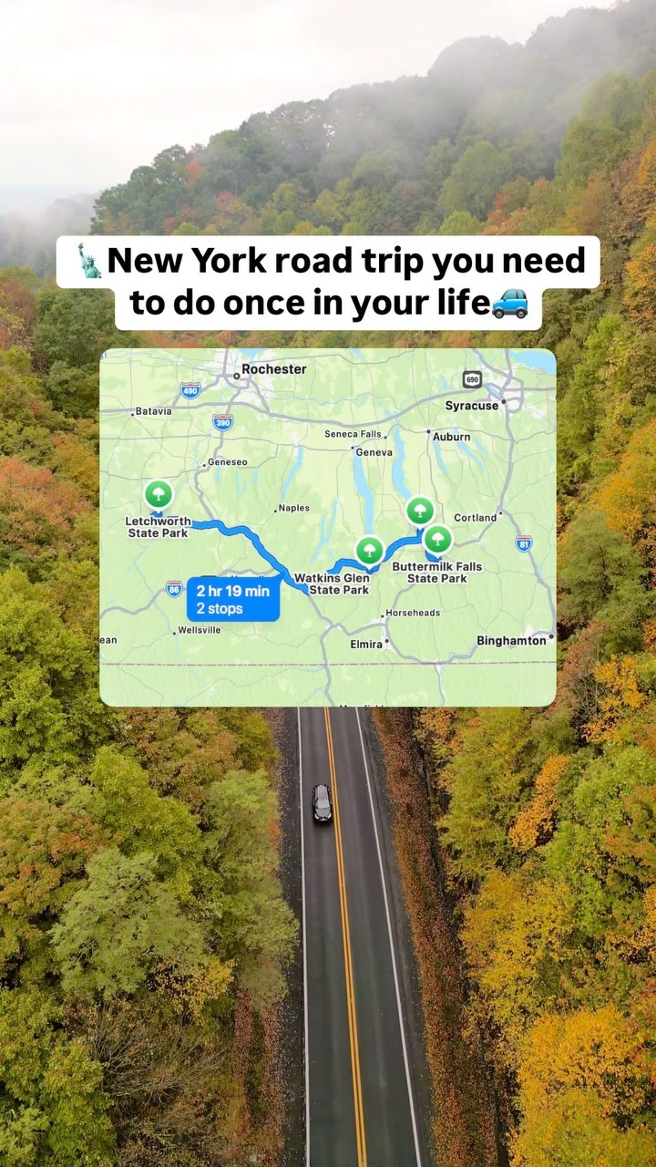 New York State Parks Offer Waterfalls And Hiking Trails