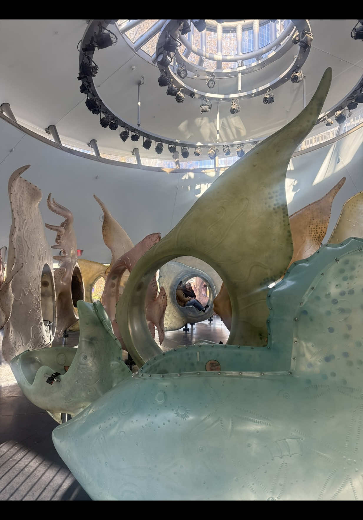 Battery and SeaGlass Carousel Attractions
